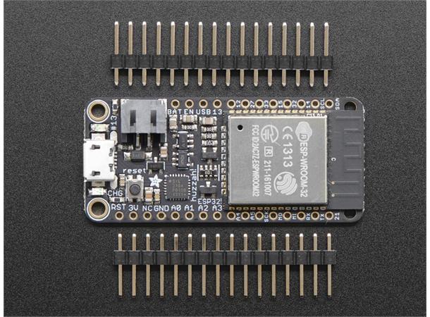 Adafruit HUZZAH32  ESP32 Feather Board made with the official WROOM32 module