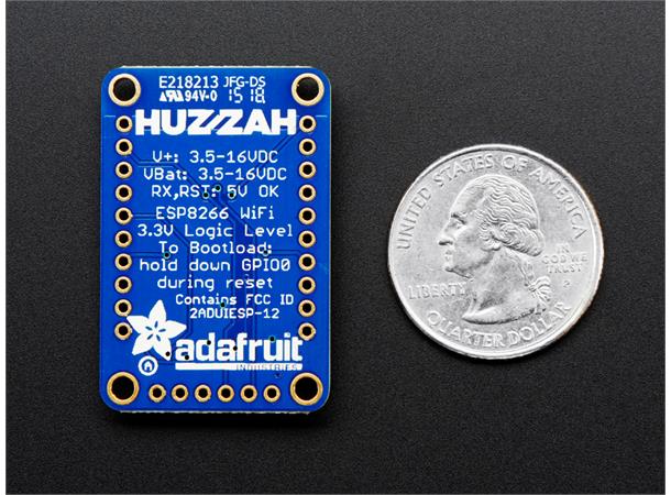 Adafruit HUZZAH ESP8266 Breakout - Add Internet to your next project!