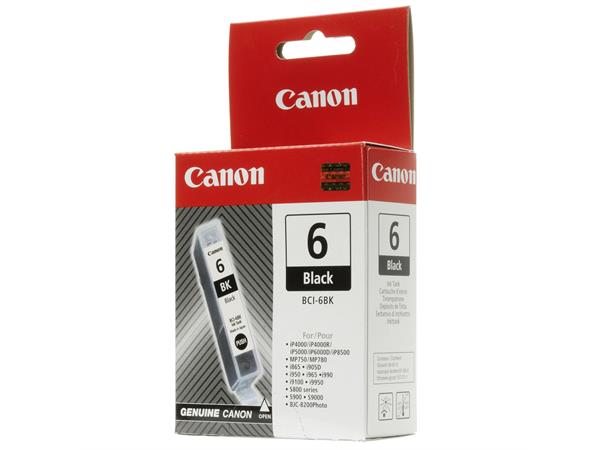 Canon Blekk BCI-6BK SORT