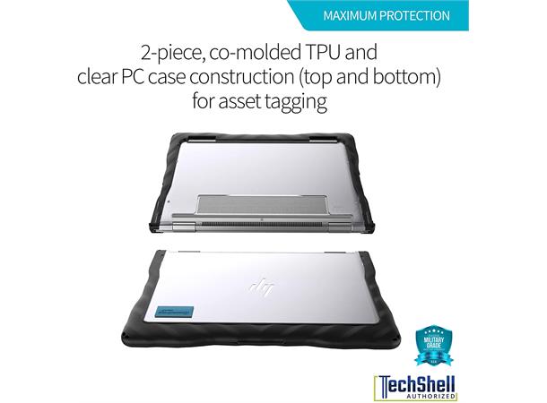 DropTech for HP Elitebook x360 1030 G3 Robust og slank beskyttelse fra Gumdrop