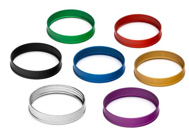 EK-Torque HDC-16 Color Rings 10-pakning, til hardtubing
