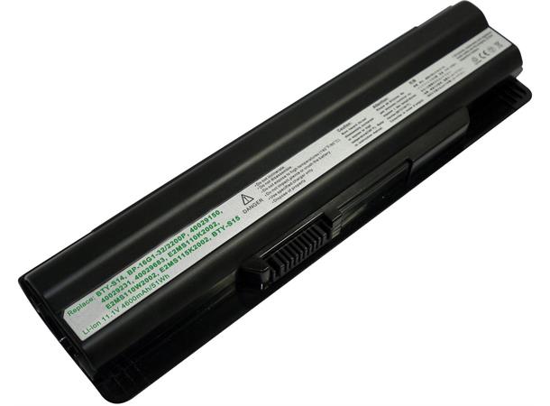 Erstatningsbatteri MSI div laptop 49Wh For F-serie & Gaming -se varebeskrivelse