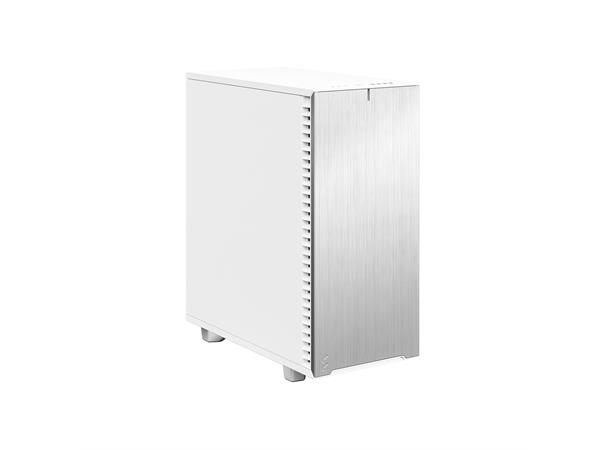 Fractal Design Define 7 Compact White Solid Hvit, Uten vindu, ATX