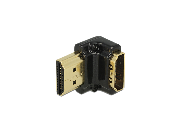 HDMI 90° angled downwards adapter 3840x2160 60Hz