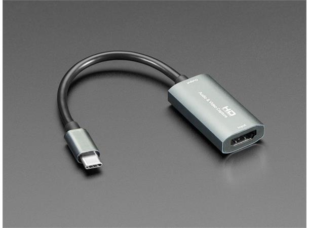 HDMI to USB-C Video Capture Adapter FullHD 1080p