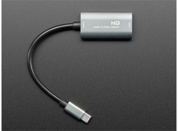 HDMI to USB-C Video Capture Adapter FullHD 1080p