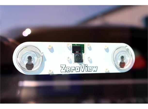 ZeroView feste for Pi Zero og kamera For å feste til glass og vindu