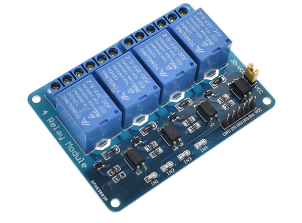 12V 4-Channel Relay Module Shield Relay output maximum DC30V 10A
