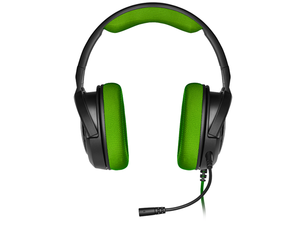 Corsair Gaming HS35 Headset Grønn kablet, 3.5mm minijack
