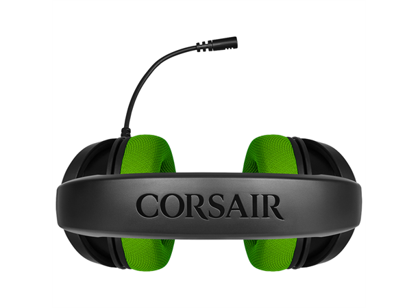 Corsair Gaming HS35 Headset Grønn kablet, 3.5mm minijack