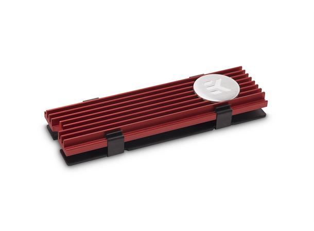 EK-M.2 NVMe Heatsink - Red M.2 NGFF PCIe SSD cooling heatsink