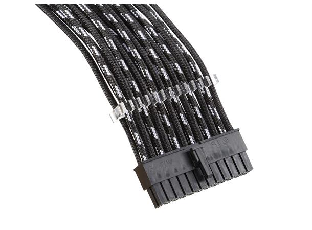 Phanteks Extension Cable Combo Pack 24P/8P/8V/8V, 500mm, svart/sølv