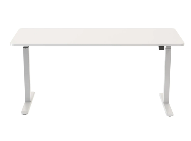 Skrivebordsplate - hvit 180cm 180x75x2.5cm