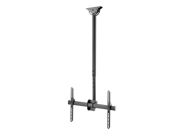 Teleskopisk takfeste for monitor 37-70" 1060-1560 mm, opptil 50 kg, svart