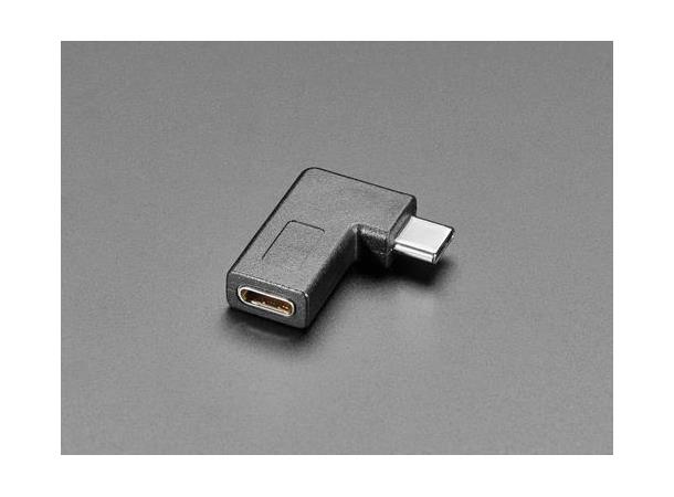 USB-C Rettvinklet adapter Flott til Raspberry Pi 4B