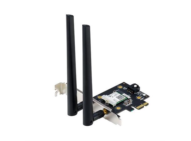 ASUS PCE-AX3000 Nettverkskort OFDMA, MU-MIMO, Wifi 6 BT5