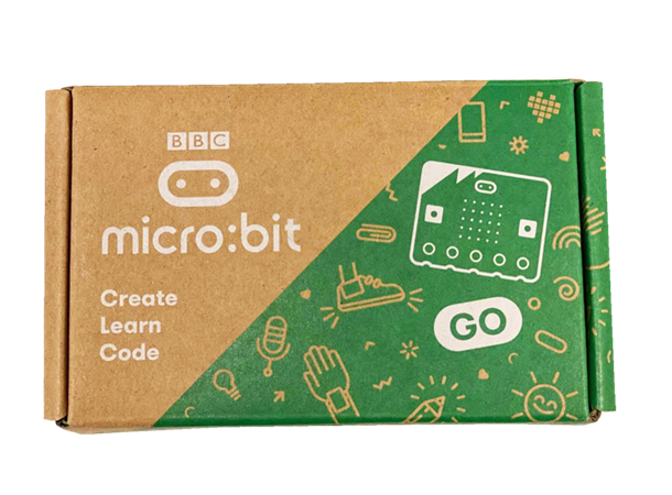 BBC micro:bit v2 Go Bundle med batteri & batteriholder