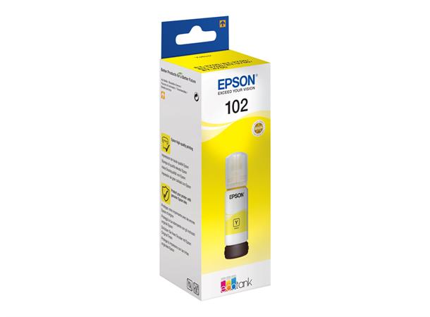 EPSON 102 EcoTank Yellow ink bottle 70 ml for Epson EcoTank serie