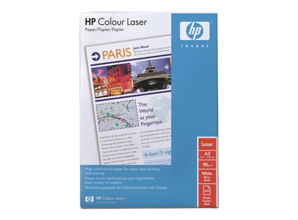 HP color LaserJet paper A3 - 90g m/2 500 ark, A3 (297 x 420 mm)