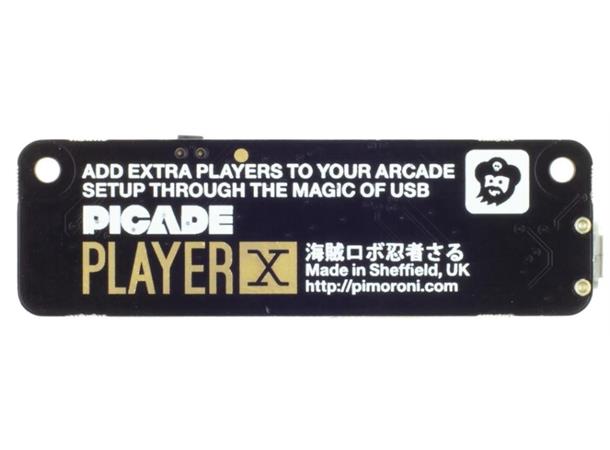 Picade Player X USB Games Controller for custom spillkontroller