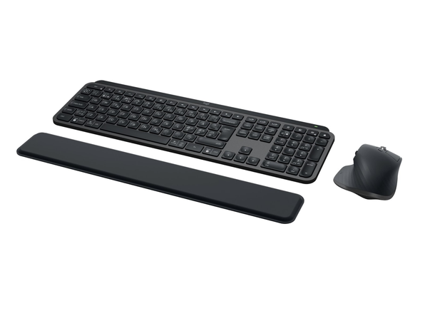 Logitech MX Keys S bundle (graphite) Trådløst tastatur& mus /m håndleddstøtte