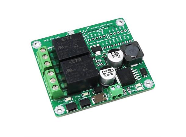 Power + Relay HAT For Raspberry Pi