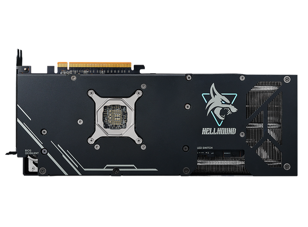 Powercolor Radeon RX7700XT HELLHOUND 12G Skjermkort, PCI-E 4.0, 12GB GDDR6