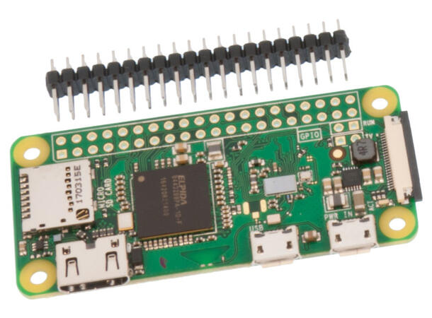 Raspberry Pi Zero W Kit, Starter 16GB microSD, Case, Strømadapter