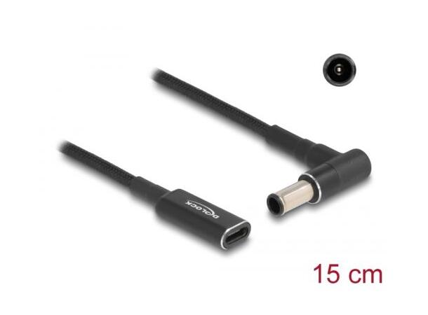 USB Laptop Adapterkabel USB-C hunn til Sony 6.0 x 4.3 mm hann DC