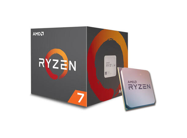 AMD AM4 Ryzen 7 5700X CPU AM4, 8 kjerner/16 tråder, 3.4/4.6Ghz 65w