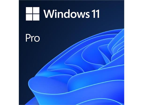 Microsoft Windows 11 Pro Engelsk OEM Engelsk, 64-bit, OEM DVD