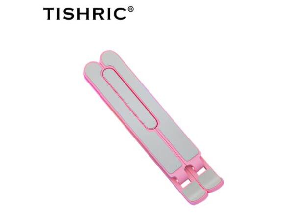 Tishric laptop stand - rosa Rosa, Støtter opp til 15 tommer