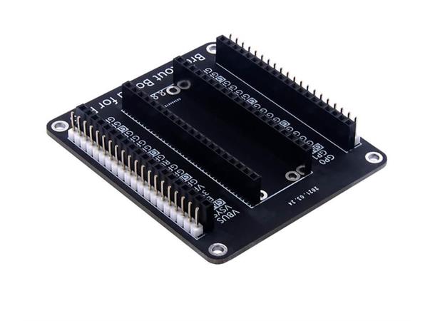 Breakout Board for Raspberry Pi Pico følger med jumper wire-pakke
