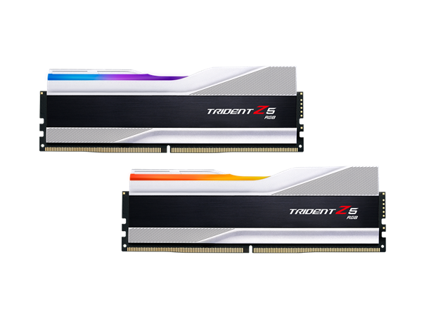 G.Skill Trident Z5 RGB 6400MHz 32GB Sølv 2x16GB, CL32, 6400MHz, DDR5