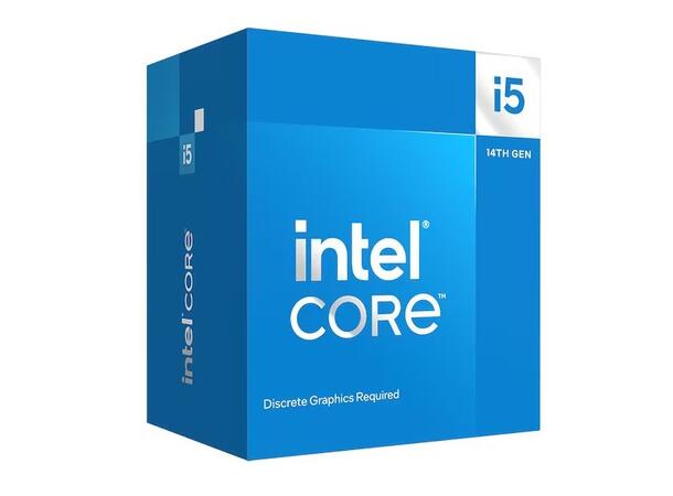 Intel Core i5-14400F CPU LGA 1700, 10-cores, 16-Threads, 4.7GHz
