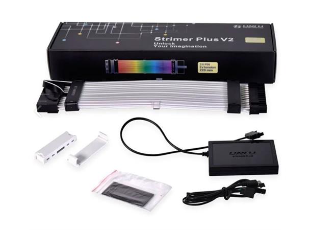 Lian Li Strimer plus V2 24-pin RGB Hovedkort kabel