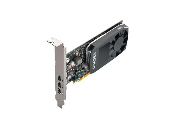 PNY QUADRO P400 V2 LowProfile 3xDP, 2GB ECC GDDR5, 64-BIT