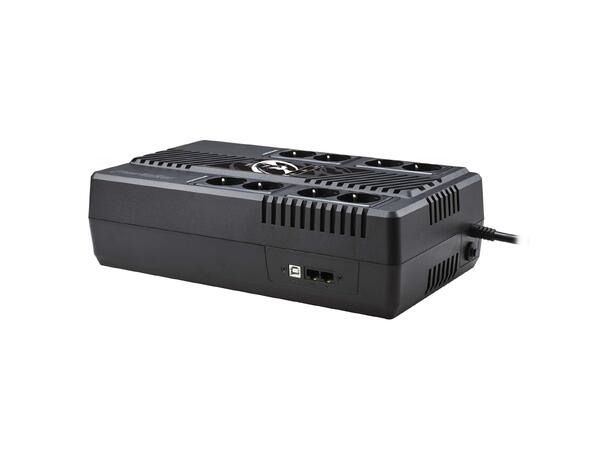 PowerWalker VI 600 MS UPS (360 watt) 8x Schuko, line interactive UPS, 600 VA