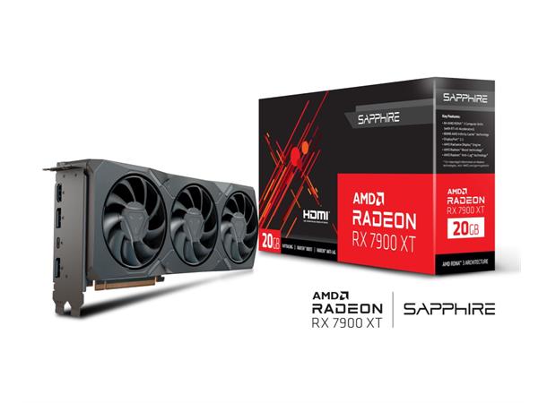 SAPPHIRE AMD Radeon RX 7900 XT 20GB GDDR6, RDNA 3