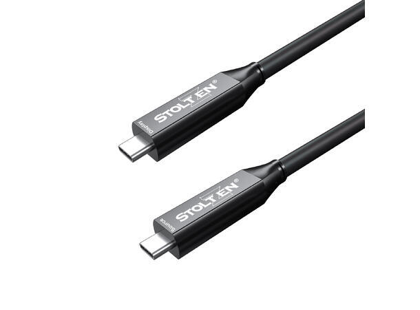 Stoltzen AOC FLEX USB-C Hybrid C-C 10 m USB 5Gbps | DP1.4 (2lane) | 60W