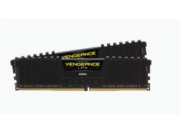 Corsair Vengeance LPX DDR4 3200MHz 32GB 2x16GB (PC4-25600) DDR4 CL16, svart
