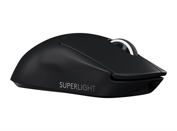 Logitech G Pro X Superlight trådløs lightspeed, trådløs, 63g, 16000dpi, sort