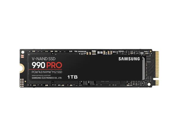 Samsung 990 PRO SSD 1TB (single sided) PCIe 4.0 NVMe M.2, 7450/6900MB/s