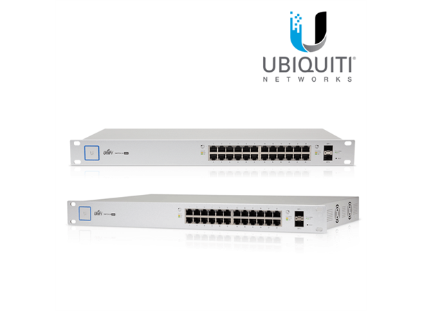 Ubiquiti Unifi Switch 24 PRO POE 24port, POE+, POE++, 400W