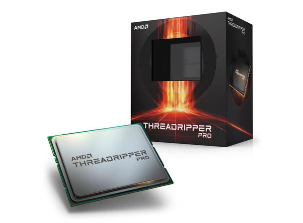 AMD Ryzen Threadripper PRO 5965WX sWRX8, 24-kjerne,48-tråder, 3.8/4.5Ghz
