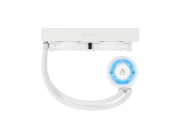 Arctic Cooling Liquid Freezer III 240RGB ARGB, 240mm, 200-2000RPM, 48.8CFM, White