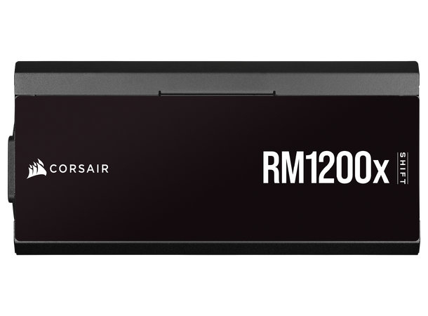Corsair RM1200x Shift 1200W Gold PSU ATX 3.0, Full-Modulær, side-tilgang