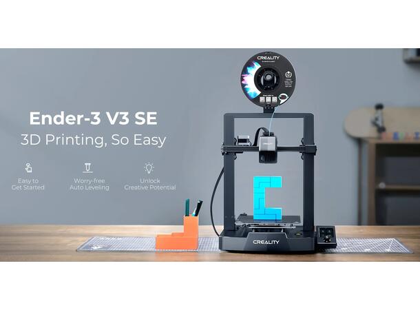 Creality Ender-3 V3 SE 3d printer Auto Leveling, 180mm/s, 220x220x250mm