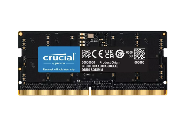 Crucial SO-DIMM DDR5 4800MHz 16GB 1x 16GB