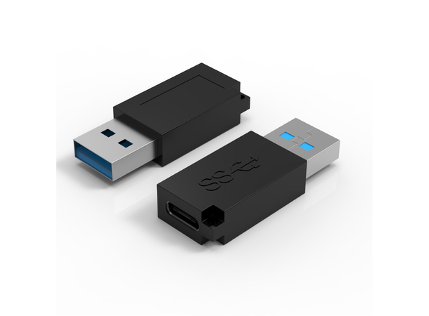 Elivi USB A til USB C adapter USB-A Han til USB-C Hunn, USB 3.2